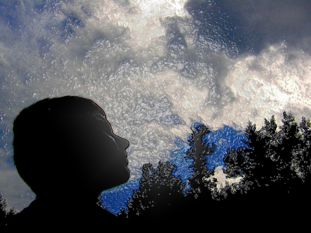 My little thinker...