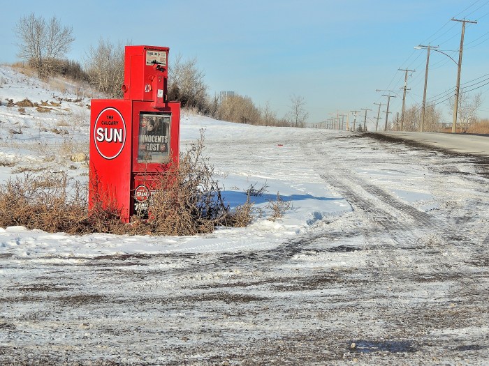 A random drive through the center of Calgary produces this...
