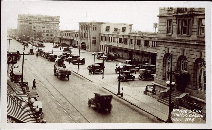 Calgary downtown, 1920's 