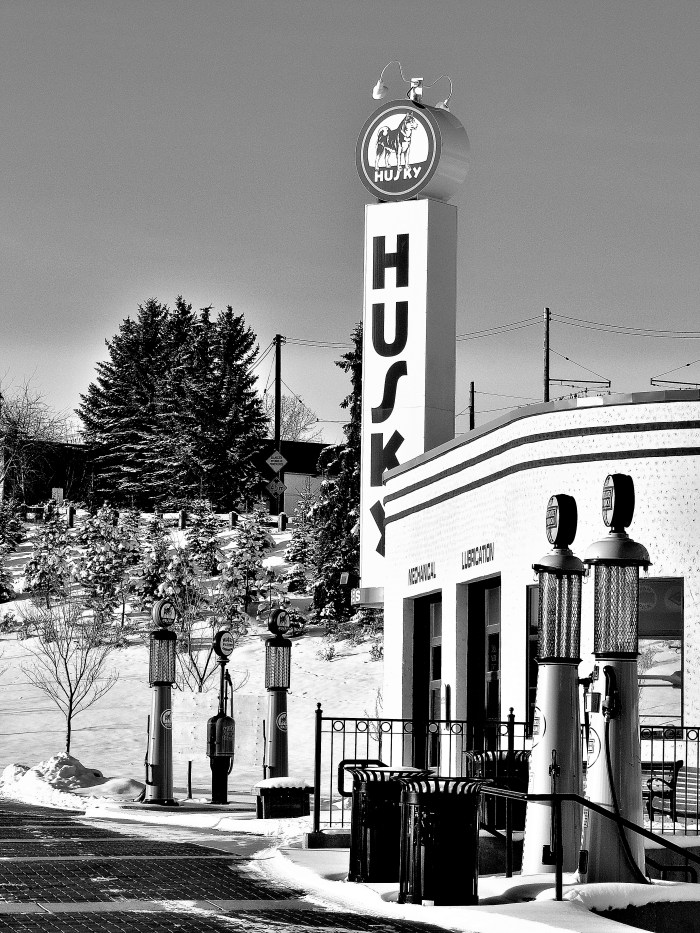 Gasoline Alley, Heritage Park, Calgary, Alberta