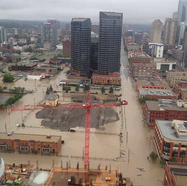 Taken by another media source - Downtown Calgary