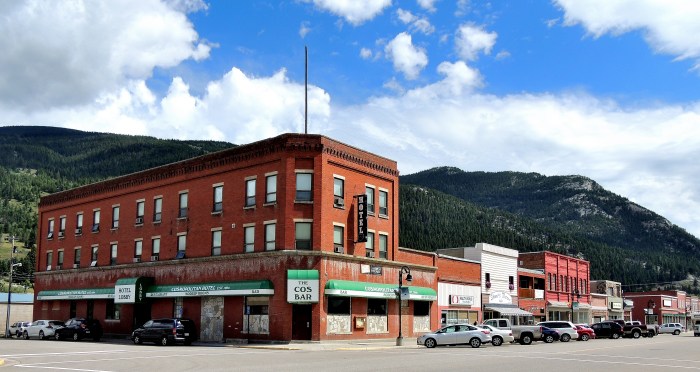 Cosmopolitan Hotel, built in 1912...