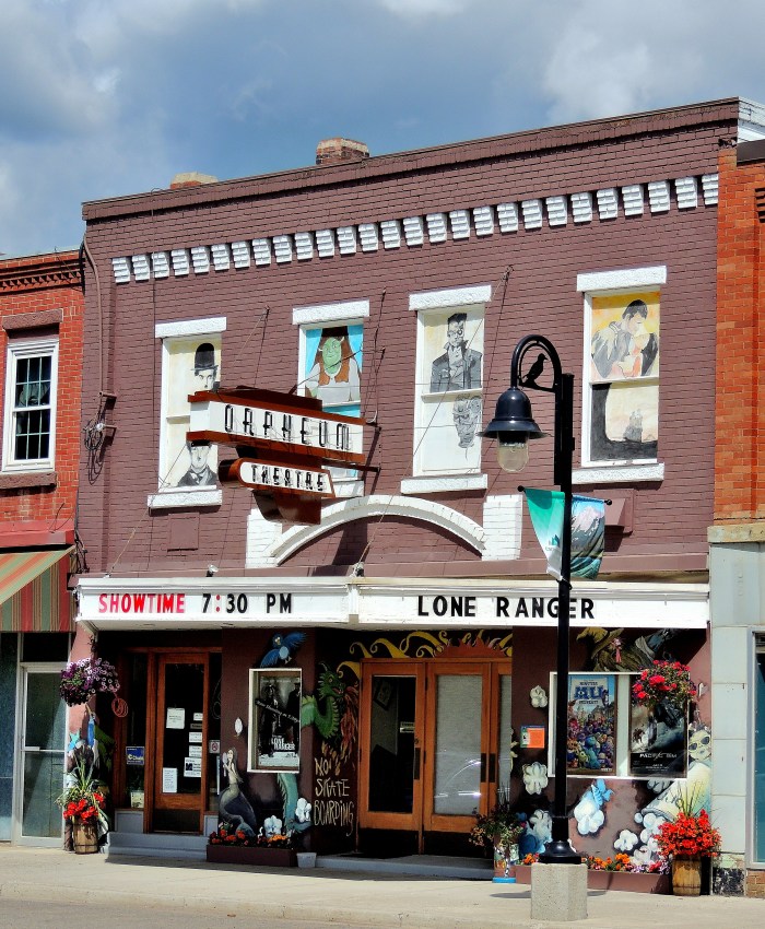 Orpheum Theatre, built in 1921 and thankfully still operational...