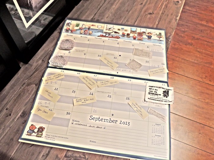 With one glance, the entire family knows what is happening each month...