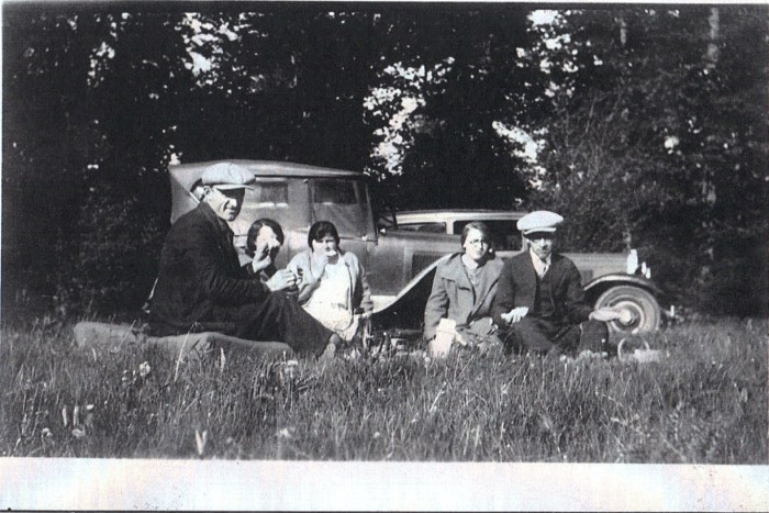 Grandpa Rosenber and family