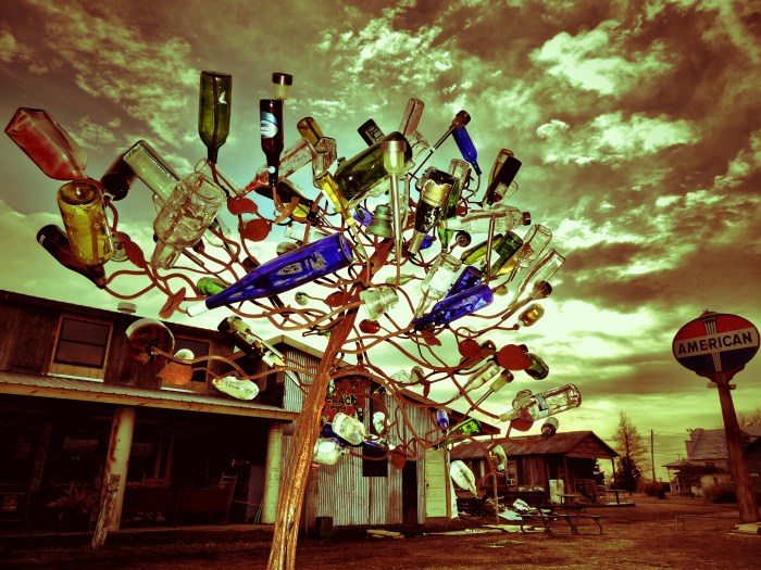 Bottle tree...